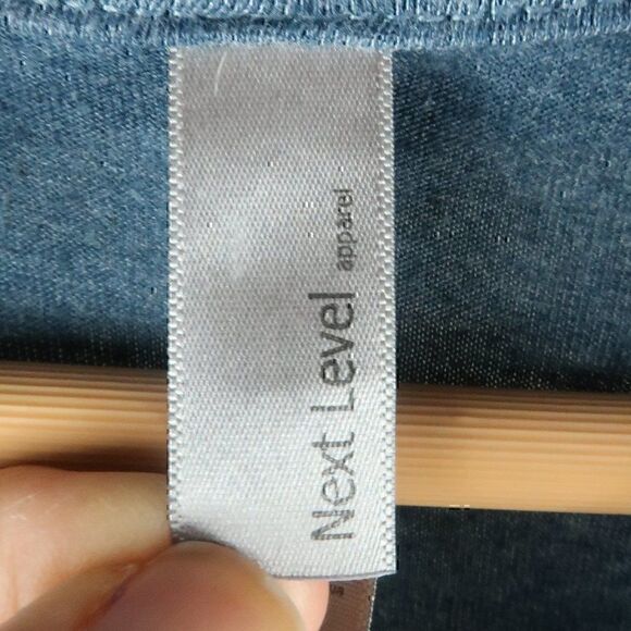 WOD BOM BLUE LONG SLEEVE LIGHTWEIGHT HOODIESHIRT WOMENS SIZE SMALL - Picture 2 of 8